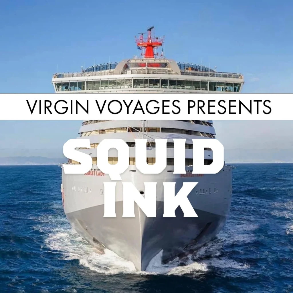 Cruise Ship Tattoo Squid Ink Virgin Squid Inc Getting a tattoo on a cruise ship