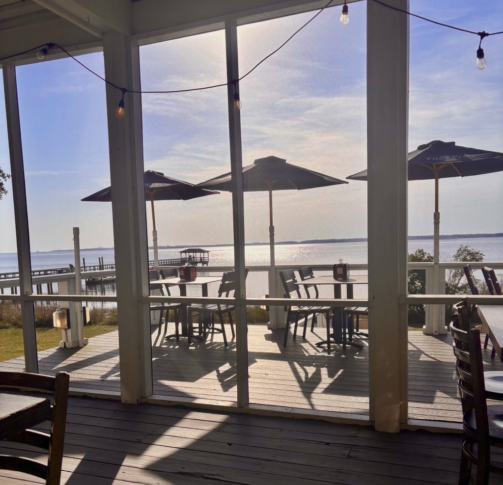 Riverview Restaurant Fort Fisher Blakeslee Air Force base Kure beach