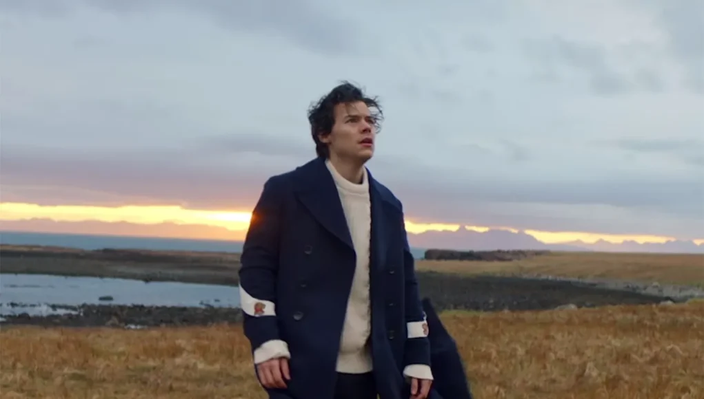 harry styles sign of the times music video travel The video for Sign of the Times was filmed across the dramatic landscape of Isle of Skye, where cliffs, waterfalls, and moody skies create one of the most cinematic landscapes in Europe.