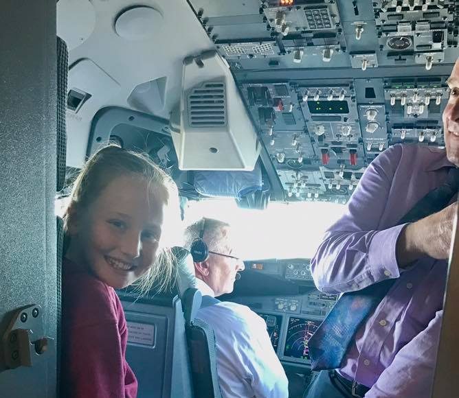 space-a travel with kids