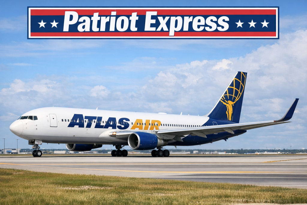 military space a flights patriot express